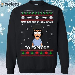 Bobs Burgers Time For The Charm Bomb To Explode Christmas Sweater 1