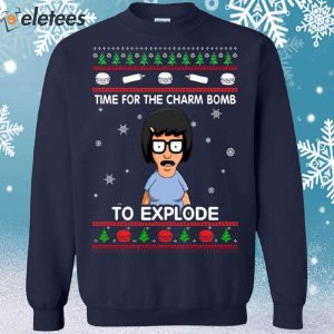 Bobs Burgers Time For The Charm Bomb To Explode Christmas Sweater 3