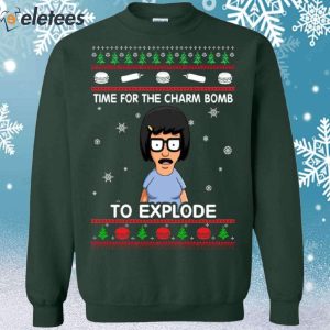 Bobs Burgers Time For The Charm Bomb To Explode Christmas Sweater 4