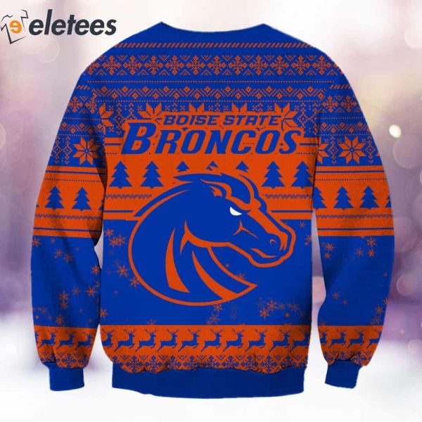 Broncos Grnch Christmas Ugly Sweater