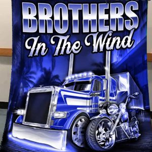 Brothers In The Wind Truck Blanket