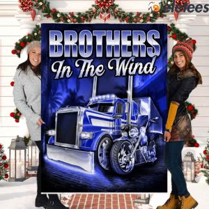Brothers In The Wind Truck Blanket 2