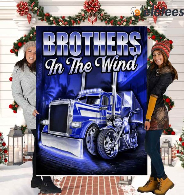 Brothers In The Wind Truck Blanket