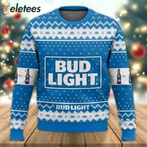 Bud Light Drink Ugly Sweater 1