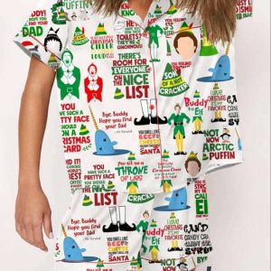 Budy The Elf Christmas Pajama Set