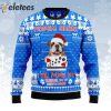 Bulldog Personal Stalker I Will Follow You Ugly Christmas Sweater