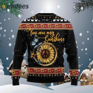 Butterfly Sunshine Ugly Christmas Sweater