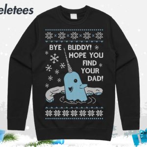 Bye Buddy Ugly Christmas Sweater 1