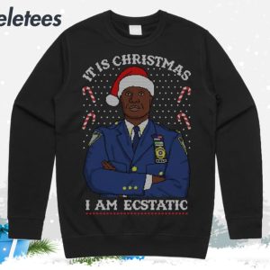 Captain Raymond Holt Ugly Christmas Sweater 1