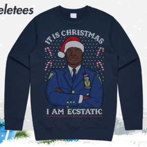 Captain Raymond Holt Ugly Christmas Sweater 2