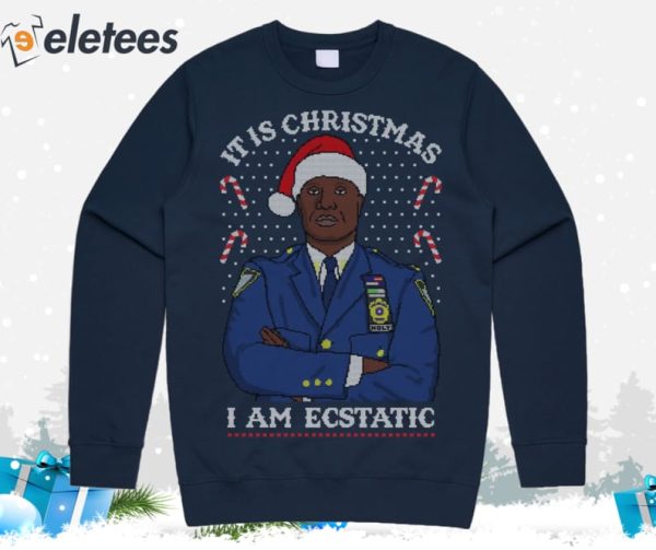 Captain Raymond Holt Ugly Christmas Sweater