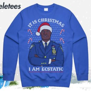 Captain Raymond Holt Ugly Christmas Sweater 3