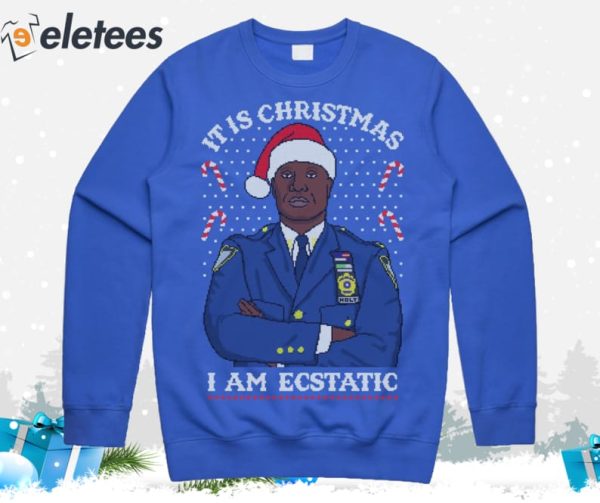 Captain Raymond Holt Ugly Christmas Sweater