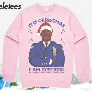 Captain Raymond Holt Ugly Christmas Sweater 4