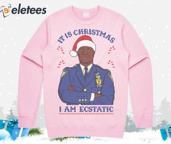 Captain Raymond Holt Ugly Christmas Sweater