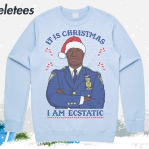 Captain Raymond Holt Ugly Christmas Sweater 5