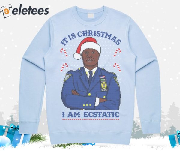 Captain Raymond Holt Ugly Christmas Sweater