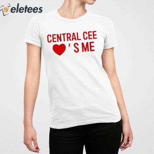 Centralcee Hearts Me Shirt 2