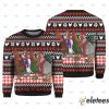 Chicken Under Snow Ugly Christmas Sweater