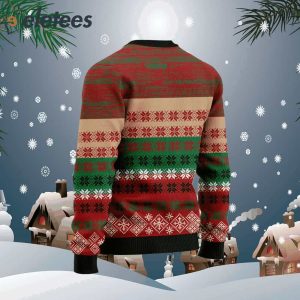 Chimpanzee Christmas Ugly Christmas Sweater1