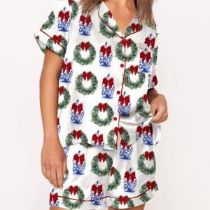 Chinoiserie Christmas Pajama Set 1