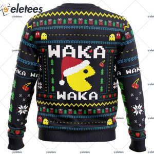 Christmas Arcade PacMan Ugly Christmas Sweater 2