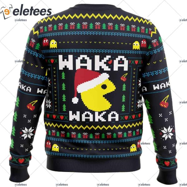 Christmas Arcade PacMan Ugly Christmas Sweater