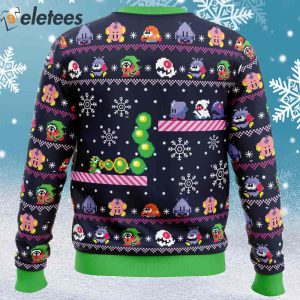 Christmas Bubble Bubble Bobble Ugly Christmas Sweater 2