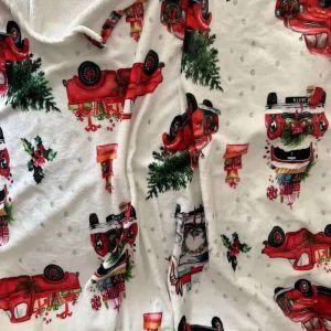 Christmas Cars Blanket 1
