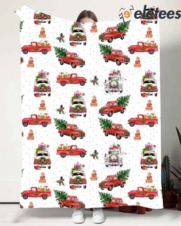 Christmas Cars Blanket