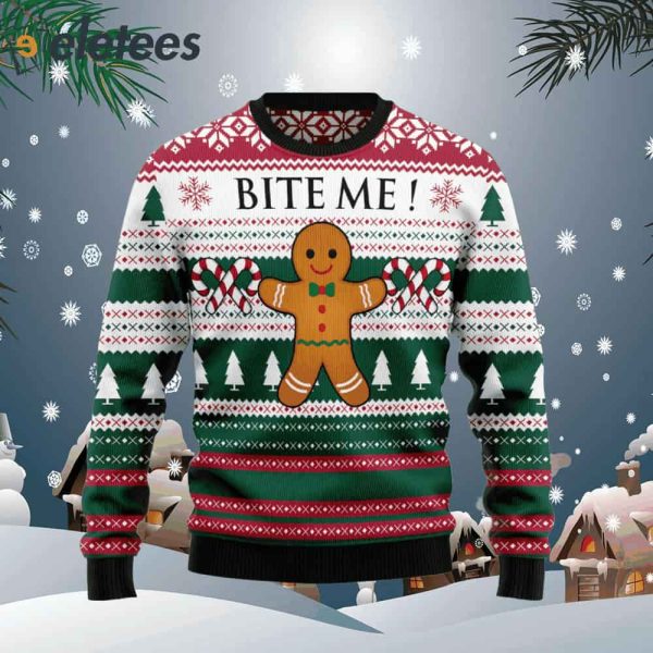 Christmas Cookies Bite Me – Ugly Christmas Sweater