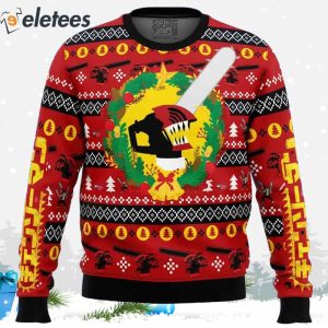 Christmas Dream Chainsaw Man Ugly Christmas Sweater 2