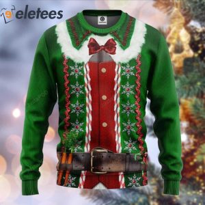 Christmas Elf Sweatshirt Ugly Christmas Sweater 2