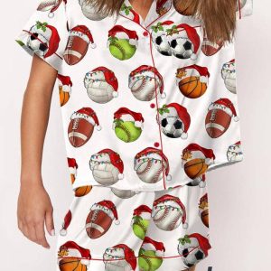 Christmas Sports Pajama Set 1