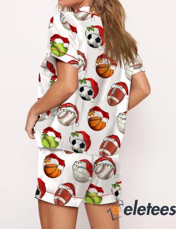 Christmas Sports Pajama Set