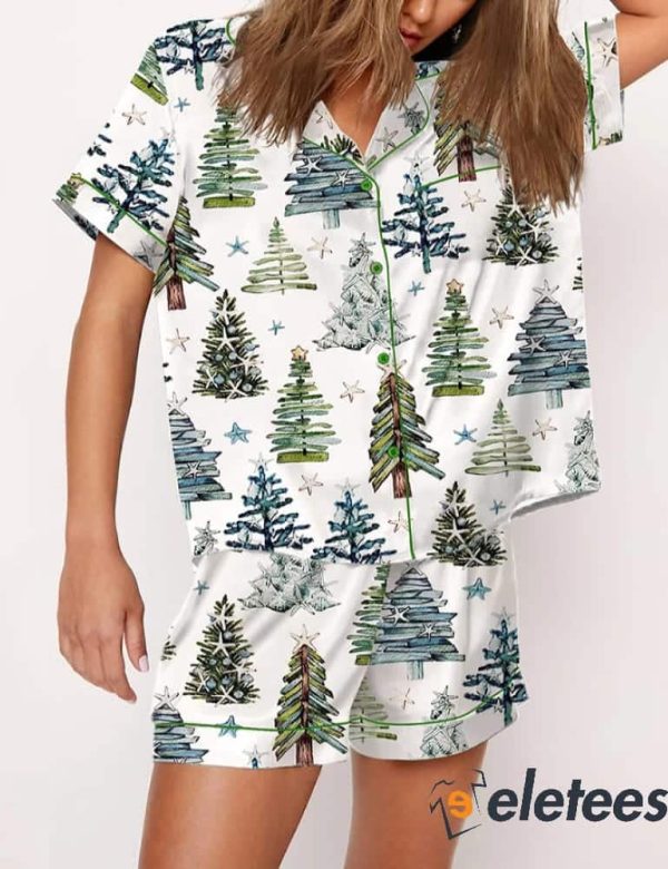 Christmas Tree Pajama Set