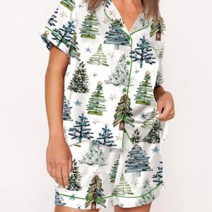 Christmas Tree Pajama Set 2