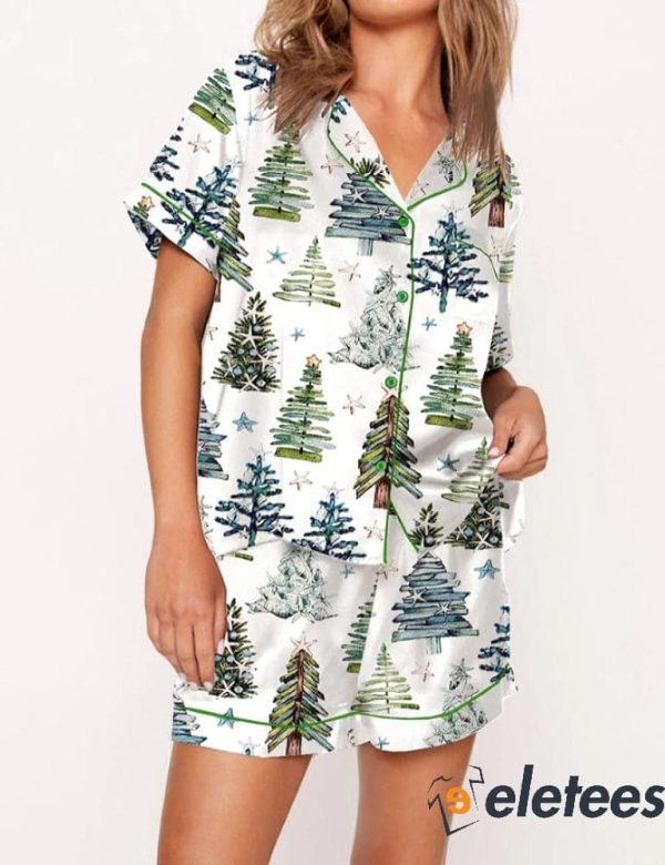 Christmas Tree Pajama Set