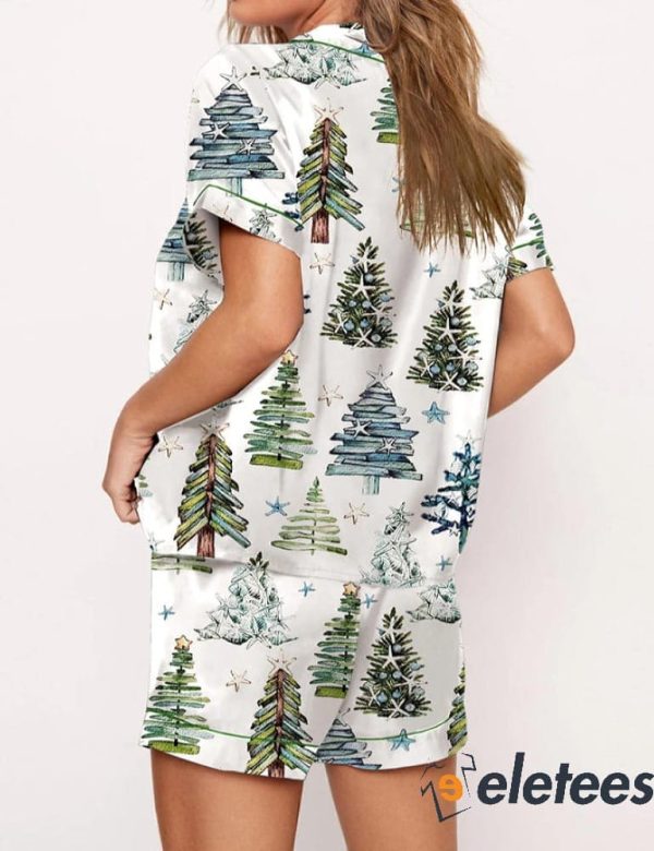 Christmas Tree Pajama Set