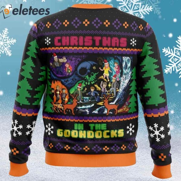 Christmas in the Goondocks Goonies Ugly Christmas Sweater