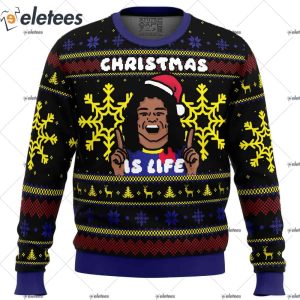 Christmas is Life Dani Rojas Ugly Christmas Sweater 1