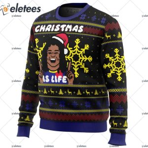 Christmas is Life Dani Rojas Ugly Christmas Sweater 2