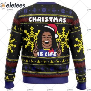 Christmas is Life Dani Rojas Ugly Christmas Sweater 4