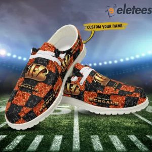 Cincinnati Bengals NFL Personalized Dude Shoes 1