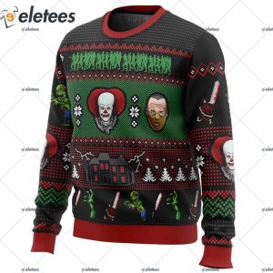 Classic Horror Christmas Ugly Christmas Sweater 2