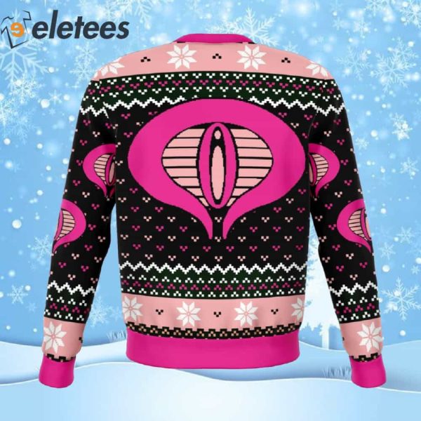 Clit Commander Ugly Christmas Sweater