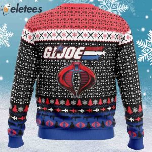 Cobra GI Joe Ugly Christmas Sweater 1