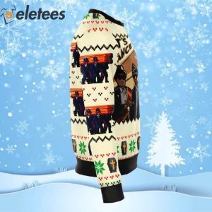 Coffin Dance Funny Ugly Christmas Sweater 4