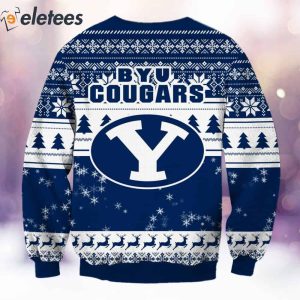 Cougars Grnch Christmas Ugly Sweater 4