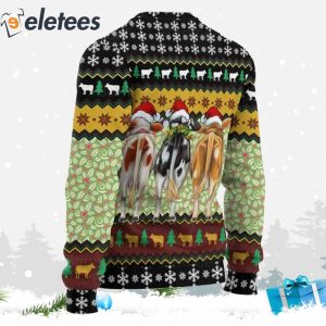 Cow Ugly Christmas Sweater 2